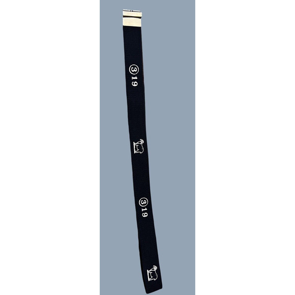 319 GOLF SOCIETY Cut-To-Size Belt, Black| 50" - Picture 3 of 8